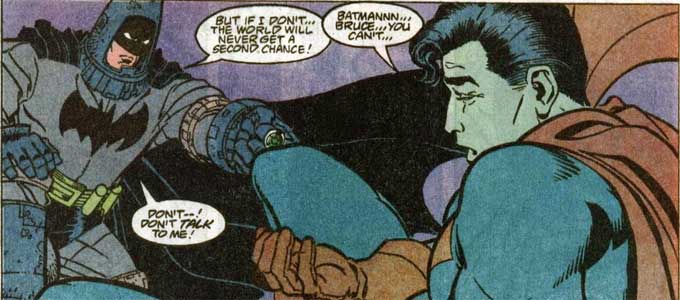 Batman Kills Superman With Kryptonite – Orgamesmic